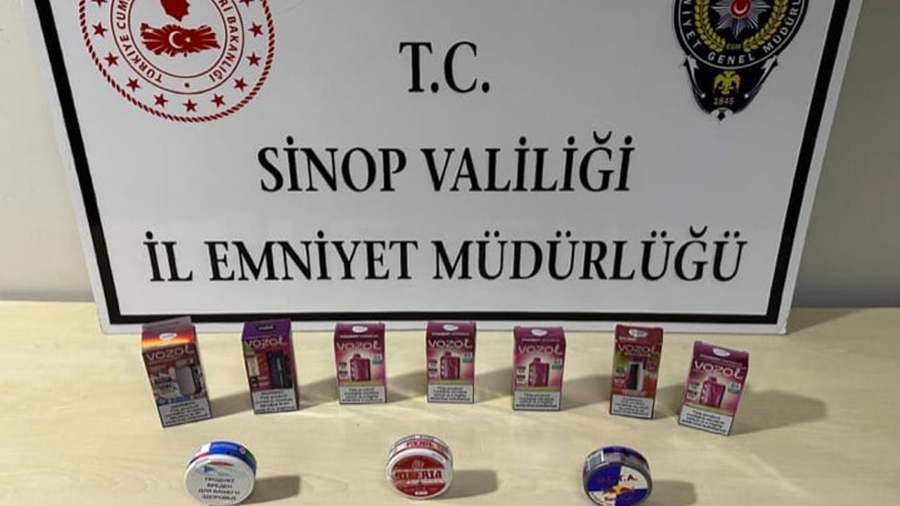 SİNOP’TA UYUŞTURUCU OPERASYONU