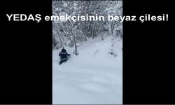 'Halk karanlıkta kalmasın diye...'   YEDAŞ emekçilerinin kış çilesi!