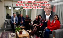 Başkan Gürbüz'den Tanju Özcan'ın ailesine dayanışma ziyareti...