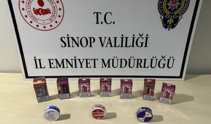 SİNOP’TA UYUŞTURUCU OPERASYONU