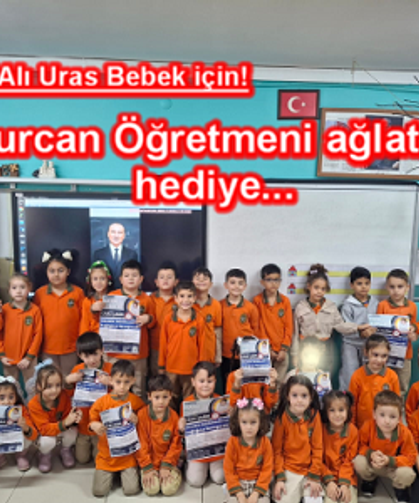 Nurcan Öğretmeni ağlatan hediye...