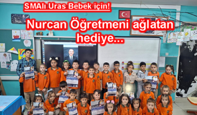 Nurcan Öğretmeni ağlatan hediye...