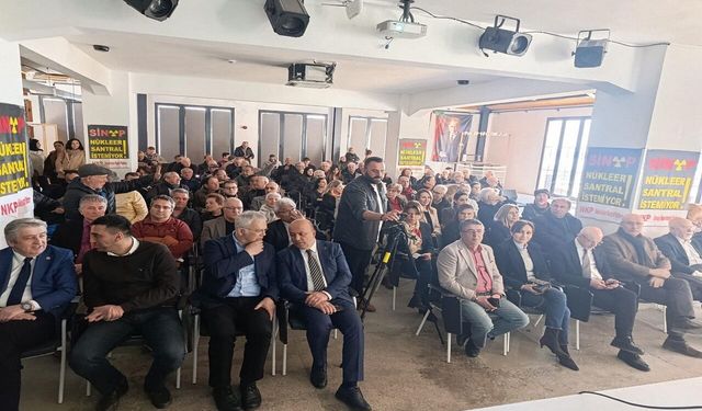 Sinop yine çok net, “ Nükleer İs-te-mi-yor ”