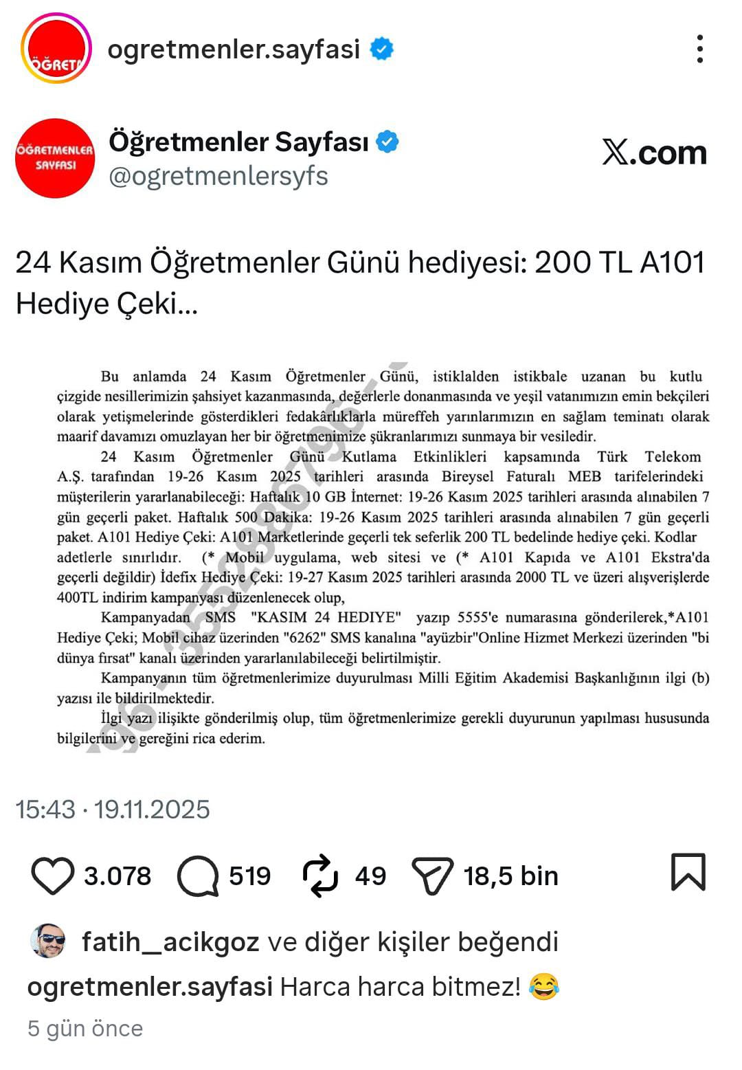 Öğretmene Dilenci Dediler