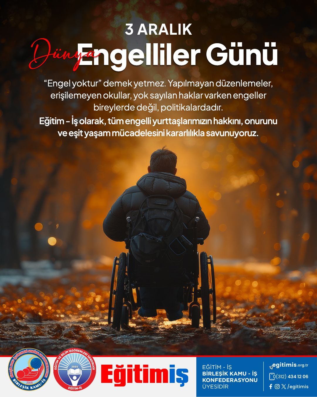 Eğitim Iş Engelliler Günü